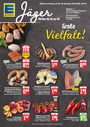 EDEKA Prospekt für Stuttgart mit 2 Seiten EDEKA Prospekt für Stuttgart: "Aktuelle Angebote", 2 Seiten, 22.06.2026 - 27.06.2026
