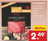 Aktuelles Lachsfleisch mit pikanter Meerrettichsauce Angebot bei Netto Marken-Discount in Bremen ab 2,49 €
