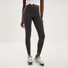 Legging taille haute gris foncé femme - La Halle Legging taille haute gris foncé femme à 9,99 € dans le catalogue La Halle