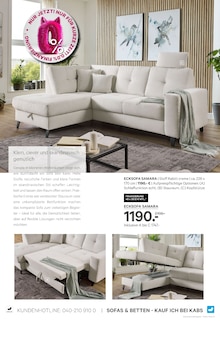 Couch im aktuellen Kabs Prospekt (Leipzig) Couch im Kabs Prospekt "FRÜHLINGSRABATTE BIS ZU 45%" mit 60 Seiten (Leipzig)