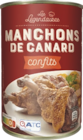 Manchons de Canard Confits - Les Légendaires en promo chez Aldi Chalon-sur-Saône à 4,99 €