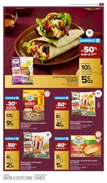 Prix et réduction Kebab dans le prospectus Carrefour Market en cours Offre Kebab dans le catalogue Carrefour Market du moment à la page 5