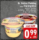 Aktuelle Sahne Angebote bei EDEKA in Essen Aktuelles Sahne Pudding Angebot bei EDEKA in Essen ab 0,99 €