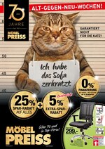 Möbel Preiss GmbH & Co. KG Prospekt "Alt-gegen-neu-Wochen - Garantiert nicht für die Katz!", 12 Seiten, für Altenkirchen, 20.01.2020 - 01.02.2020 Möbel Preiss GmbH & Co. KG Prospekt "Alt-gegen-neu-Wochen - Garantiert nicht für die Katz!", 12 Seiten, für Altenkirchen, 20.01.2020 - 01.02.2020