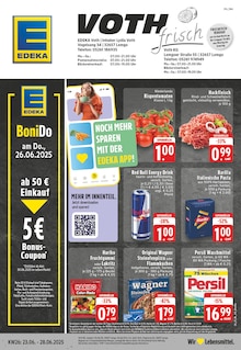 EDEKA Prospekt der KW 25 "Aktuelle Angebote" Aktueller EDEKA Prospekt "Aktuelle Angebote" Seite 1 von 24 Seiten