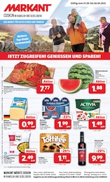 Markant Nordwest Prospekt für Saterland mit 12 Seiten Markant Nordwest Prospekt für Saterland: "DER MARKT FÜR GUTES ESSEN UND TRINKEN", 12 Seiten, 01.09.2025 - 06.09.2025
