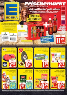 Coca Cola im EDEKA Prospekt "Top Angebote" mit 5 Seiten (Hamburg)