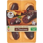 Boudins noirs - CARREFOUR EXTRA - Carrefour Market à Courbevoie Boudins noirs - CARREFOUR EXTRA en promo chez Carrefour Market Courbevoie à 2,99 €
