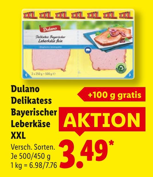 Delikatess Bayerischer Leberkäse XXL