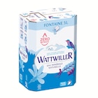 Eau minérale naturelle plate - Wattwiller - Intermarché Super à Colmar Eau minérale naturelle plate - Wattwiller en promo chez Intermarché Super Colmar à 2,09 €