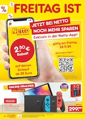 Nintendo Switch Angebote im Prospekt "Aktuelle Angebote" von Netto Marken-Discount auf Seite 46