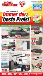 Der aktuelle Die Möbelfundgrube Prospekt Unser Firmenziel: Immer der beste Preis!