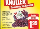 Aktuelles Tafeltrauben rot Angebot bei EDEKA in Nürnberg ab 1,99 €