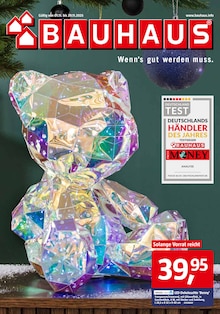 Aktueller BAUHAUS Prospekt "Wenn's gut werden muss" Seite 1 von 40 Seiten