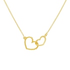 E.Leclerc - Collier en or jaune coeurs : offre du catalogue Promo Collier en or jaune coeurs à 169,00 € dans le catalogue E.Leclerc ""