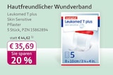 Leukomed T plus Skin Sensitive Pflaster bei mea - meine apotheke im Prospekt "" für 35,69 €