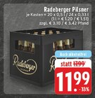 Pilsner im Angebot bei EDEKA in Kleve Pilsner Angebote von Radeberger bei EDEKA Kleve für 11,99 €
