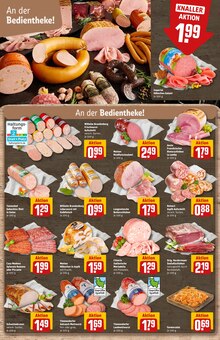 Mettwurst im aktuellen REWE Prospekt (Bielefeld) Mettwurst im REWE Prospekt "Dein Markt" mit 30 Seiten (Bielefeld)