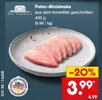 Aktuelle Pute Angebote bei Netto Marken-Discount in Gelsenkirchen Aktuelles Puten-Ministeaks Angebot bei Netto Marken-Discount in Gelsenkirchen ab 3,99 €