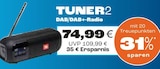 DAB/DAB+-Radio Angebote von TUNER2 bei EDEKA Regensburg für 74,99 €