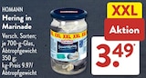 Hering in Marinade von Homann im aktuellen ALDI SÜD Prospekt für 3,49 €