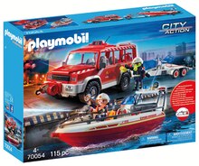 70054 Feuerwehrfahrzeug mit Löschboot bei SPIELZEUG-RING in Oldenburg 70054 Feuerwehrfahrzeug mit Löschboot im Angebot bei SPIELZEUG-RING Oldenburg für 39,99 €