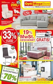 Opti-Megastore Möbel & Einrichtung Prospekt der aktuellen Woche mit 12 Seiten, gültig von 27.08.2026 bis 19.09.2026, in Bad Brückenau und Umgebung Aktueller Opti-Megastore Möbel & Einrichtung Prospekt in Bad Brückenau und Umgebung, "MegaDeals steuerfrei" mit 12 Seiten, 27.08.2026 - 19.09.2026