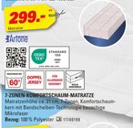 7-ZONEN-KOMFORTSCHAUM-MATRATZE im Angebot bei Höffner in Gotha 7-ZONEN-KOMFORTSCHAUM-MATRATZE Angebote von Artone bei Höffner Gotha für 299,00 €