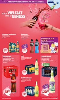 Coca Cola im aktuellen Trink und Spare Prospekt (Nettetal) Coca Cola im Trink und Spare Prospekt "Aktuelle Angebote" mit 8 Seiten (Nettetal)