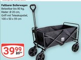 Faltbarer Bollerwagen Angebote bei GLOBUS Erfurt für 39,99 €
