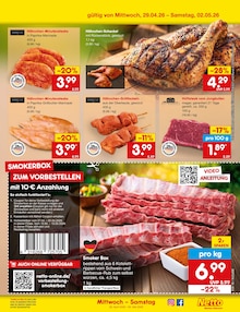 Steak im Netto Marken-Discount Prospekt "Aktuelle Angebote" mit 61 Seiten (Erlangen)