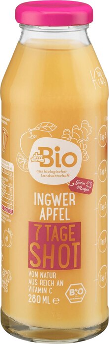 Ingwer Apfel 7 Tage Shot in Bielefeld im Angebot Ingwer Apfel 7 Tage Shot Angebot: Im aktuellen Prospekt bei dm-drogerie markt in Bielefeld