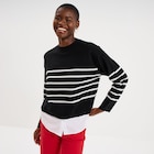 Pull effet 2-en-1 noir femme dans le catalogue La Halle