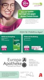Aktueller mea - meine apotheke Apotheken Prospekt für Merdingen: Unsere August-Angebote mit 4} Seiten, 01.08.2025 - 31.08.2025