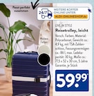 Reisetrolley, leicht Angebote von LIVE IN STYLE bei ALDI SÜD Erkrath für 59,99 €