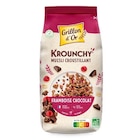 Céréales krounchy saveur framboise chocolat bio Grillon d'Or - 450 g - GRILLON D'OR en promo chez Botanic Céréales krounchy saveur framboise chocolat bio Grillon d'Or - 450 g - GRILLON D'OR dans le catalogue Botanic