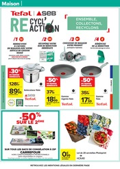 Promos Tefal dans le catalogue "Carrefour" de Carrefour Tefal en promo dans le catalogue Carrefour à la page 49