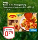 Sauce in der Doppelpackung im Angebot bei GLOBUS in Neustadt Sauce in der Doppelpackung Angebote von Maggi bei GLOBUS Neustadt für 0,79 €