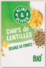 Chips de légumes bio - ALINE & OLIVIER - Hyper U à Sarcelles Chips de légumes bio - ALINE & OLIVIER en promo chez Hyper U Sarcelles à 2,03 €