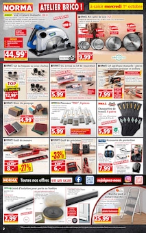 Prospectus Norma de la semaine "Votre Discounter Régional" avec 2 pages, valide du 01/10/2025 au 07/10/2025 pour Rosheim et alentours