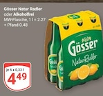 Natur Radler im Angebot bei GLOBUS in Hürth Natur Radler Angebote von Gösser bei GLOBUS Hürth für 4,49 €
