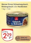 Schweinegulasch im Angebot bei GLOBUS in Wiesbaden Schweinegulasch Angebote von Werner Simon bei GLOBUS Wiesbaden für 2,29 €