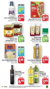Essig im aktuellen EDEKA Prospekt (Mannheim) Essig im EDEKA Prospekt "Aktuelle Angebote" mit 40 Seiten (Mannheim)