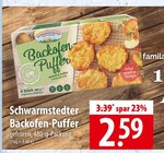 Backofen-Puffer im Angebot bei famila Nordost in Flensburg Backofen-Puffer Angebote von Schwarmstedter bei famila Nordost Flensburg für 2,59 €