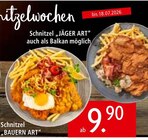 Aktuelles Schnitzel JÄGER ART Angebot bei Zurbrüggen in Bochum ab 9,90 €