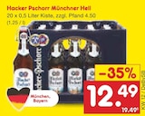 Münchner Hell bei Netto Marken-Discount im Kolbermoor Prospekt für 12,49 €