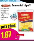 Promo Emmental râpé à 1,67 € dans le catalogue Norma à Haréville