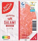 EDEKA Lingen - Delikatess Salami Geräuchert Angebot im Prospekt Delikatess Salami Geräuchert bei EDEKA im Lingen Prospekt für 1,52 €