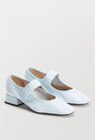Babies à talon en cuir en promo chez Monoprix Suresnes Boulogne-Billancourt à 53,99 €