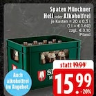 Hell Angebote von Spaten Münchner bei EDEKA Duisburg für 15,99 €